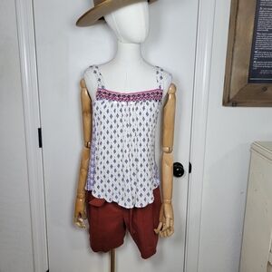 Tribal Fashion Boho Tank Top Size XS